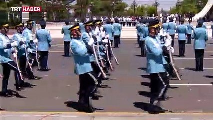 Cumhurbaşkanlığı Muhafız Alayı'nın gösterisi halka açık gerçekleştirildi