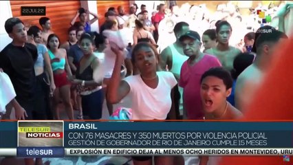 Brasil: Crece la violencia policial en Rio de Janeiro