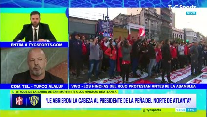 Barras de San Martín de Tucumán balearon a dirigentes y socios de Atlanta que se encontraban reunidos en una filial