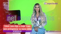 Edwin Luna elige a impresionante modelo para su nuevo video