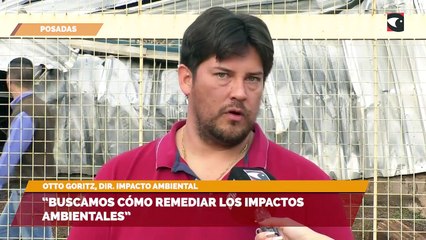 “Buscamos cómo remediar los impactos ambientales”