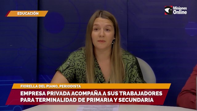 SALA CINCO | Empresa privada acompaña a sus trabajadores para terminalidad de primaria y secundaria