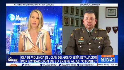 Policías en la mira del plan pistola del 'clan del golfo'