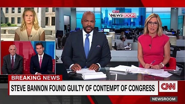 Steve Bannon found guilty of contempt of Congress