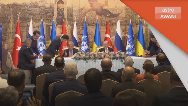 Ukraine-Rusia | Capai persetujuan, eksport bijirin & baja