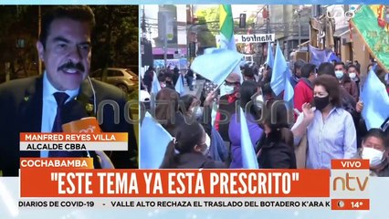 Manfred Reyes Villa: "Es una sentencia totalmente política"