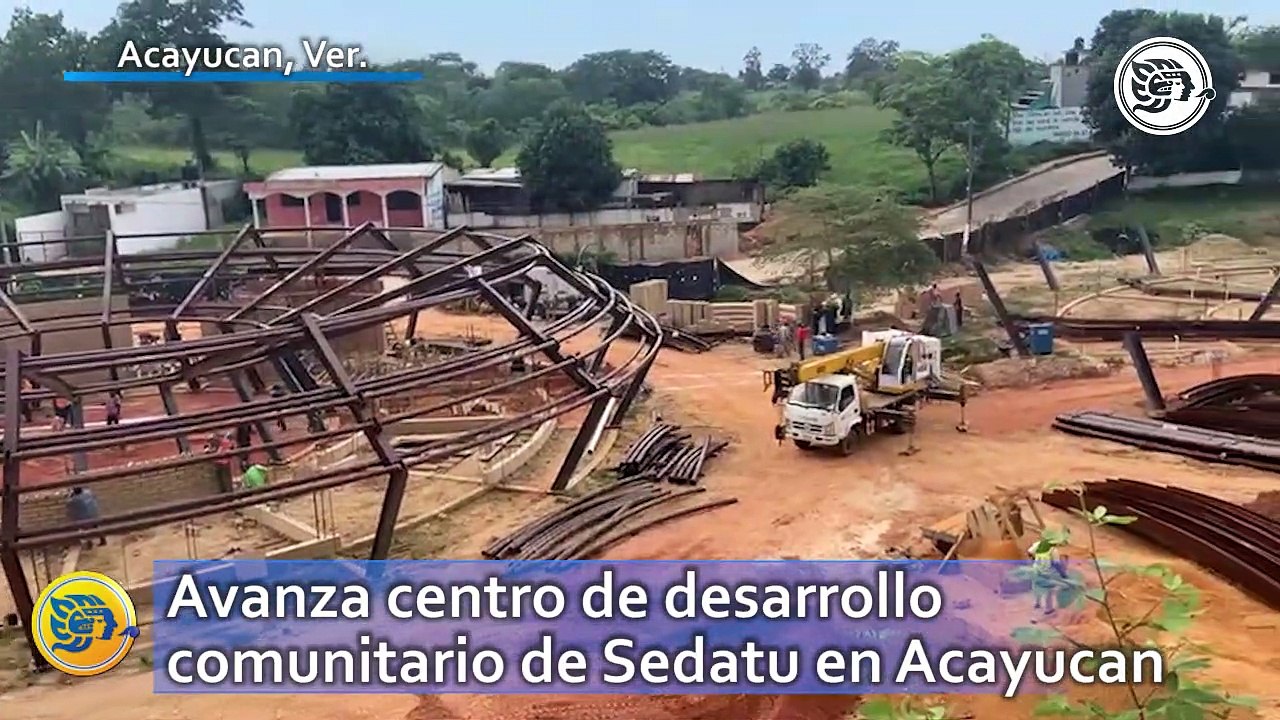 Avanza centro de desarrollo comunitario de Sedatu en Acayucan