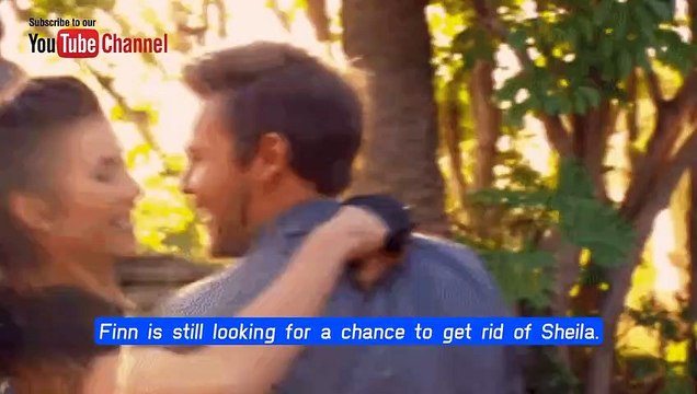 Finn knocks out Sheila, he'll call the police CBS The Bold and the Beautiful Spo