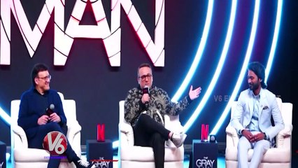 Dhanush & Russo Brothers Promote Their Film The Gray Man | V6 Entertainment
