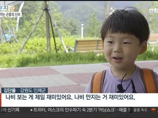 온몸 둘러싼 나비의 신비함…인제 곤충바이오센터