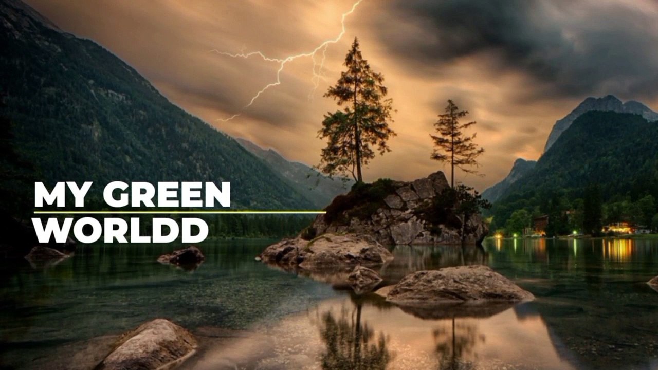 Robot running green screen vidoe