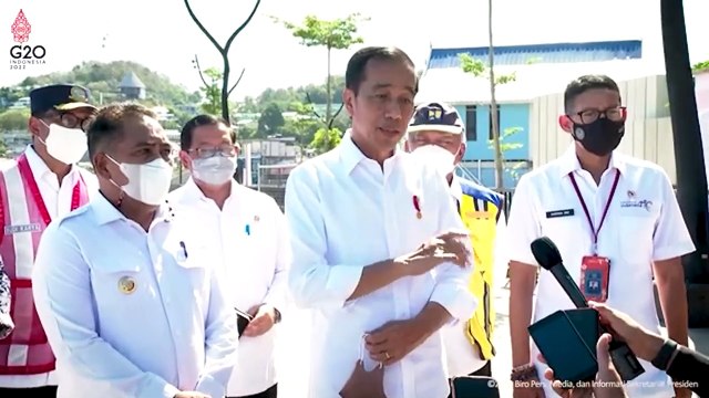 Presiden Jokowi Tinjau Proyek Pengembangan Sarana Hunian di Labuan Bajo