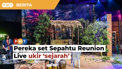 Pereka set sketsa komedi Sepahtu Reunion Live ukir 'sejarah' tersendiri