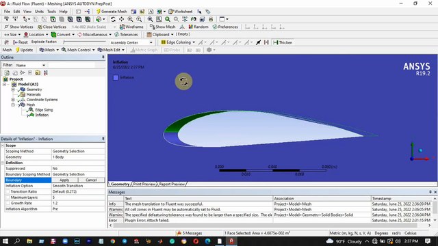 Numerical Analysis of NACA 0009 airfoil | CFD| ANSYS| DRAG|LIFT| 3D SIMULATION