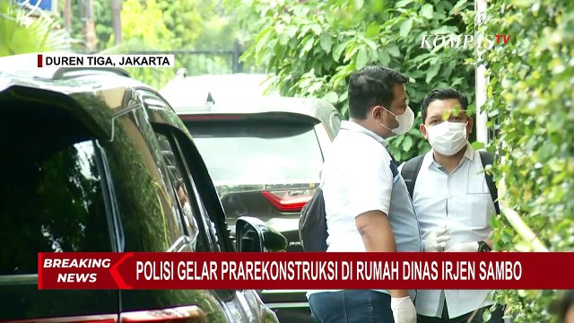 Tim Inafis dan Tim Penyidik Bareskrim Polri Gelar Prarekonstruksi Secara Tertutup