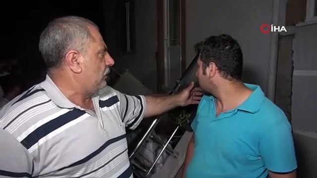 Oturdukları balkon çöken çift neye uğradığı şaşırdı