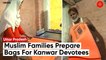 Muslim Families Prepare Cloth Bags For ‘Kanwar Yatries’ In Gorakhpur