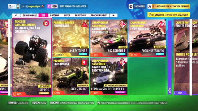 Forza Horizon 5 remix rassemblement au shaker , pas à la cuillère