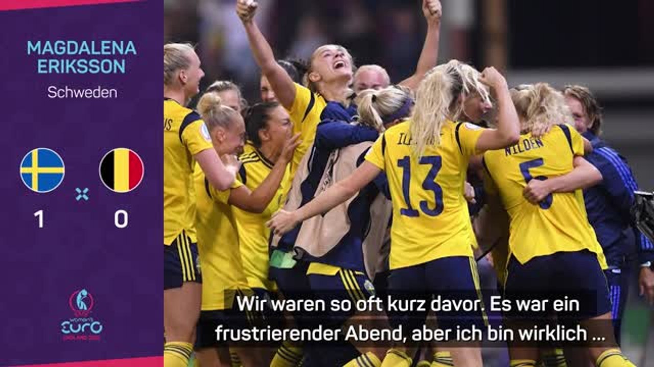 Schweden 'erleichtert' trotz 'keiner klaren Chance'