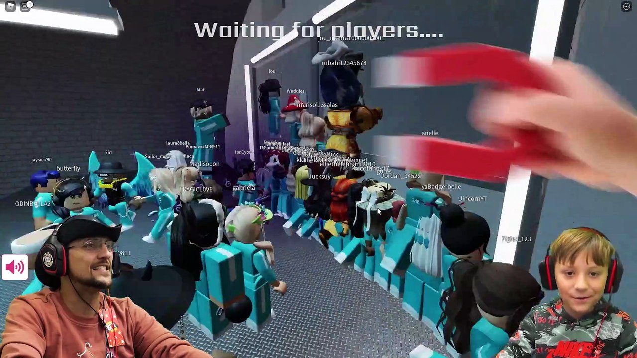 ROBLOX SQUID GAME (Last Man Standing wins 1 Million Robux) FGTeeV Red Light Green Light