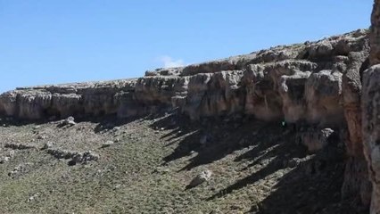 Obruğa düşen keçiyi itfaiye kurtardı