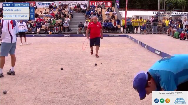 CHPT DE FRANCE T à T Masc - Lavelanet 2022 - 32è CD32 VS PACA