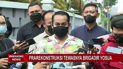 Alasan Pihak Keluarga dan Saksi Tak Dihadirkan Dalam Pra Rekonstruksi Tewasnya Brigadir Yosua