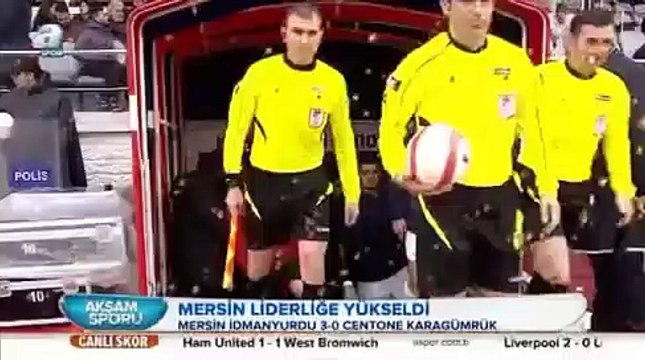 Mersin İdman Yurdu 3-0 Centone Karagümrük 01.01.2015 - 2014-2015 Turkish Cup Group C Matchday 4