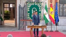 Juanma Moreno jura su cargo como presidente de Andalucía