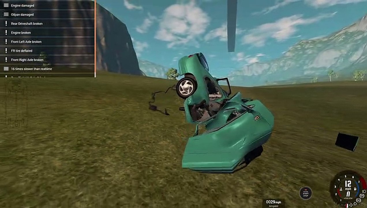 BeamNG Drive Mega Ramp