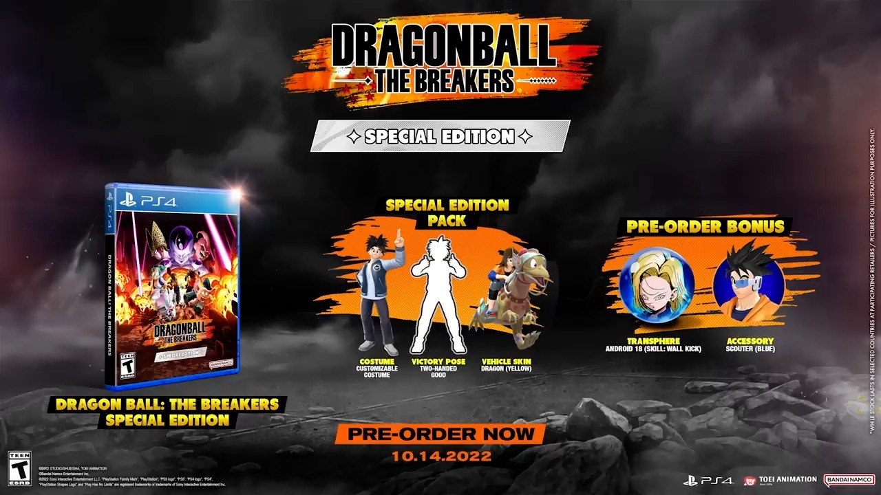 Dragon Ball The Breakers Frieza Reveal Trailer PS