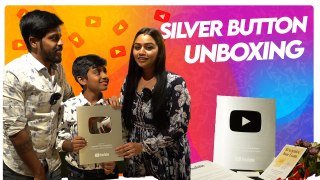 Youtube-ல இருந்து எங்களுக்கு Gift அனுப்பி இருக்காங்க _ Silver Play Button❤️ _ GFA