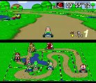 Super Mario Kart online multiplayer - snes