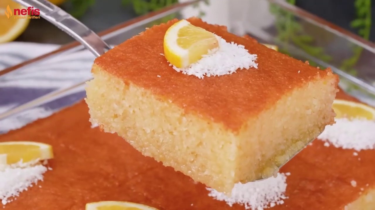 LİMONLU GERÇEK REVANİ TARİFİ  Borcamda Tam Ölçülü