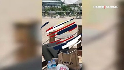 Karganın 100 euro hırsızlığı kamerada!