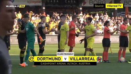 Moreno scores as Villarreal maintain unbeaten pre-season with Dortmund win