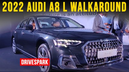 2022 Audi A8 L Bangalore Launch | Luxurious Interior, Electronics & More - Detailed Walkaround