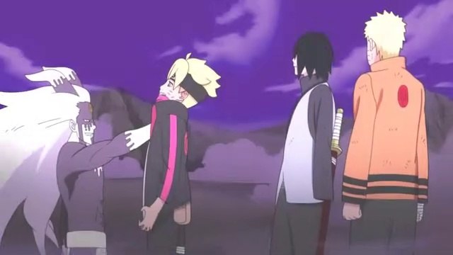 Sasuke et Naruto Flippé quand Momoshiki Revient pour Posséder Boruto à Nouveau - Boruto