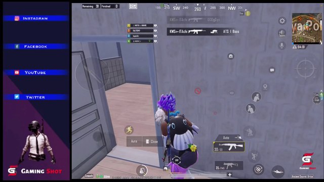 BGMI GAME PLAY WITH NEW CHARACTER EMILLIA | M416 30 Bullet Spray kill 2 enemy | Gaming Shot | BGMI