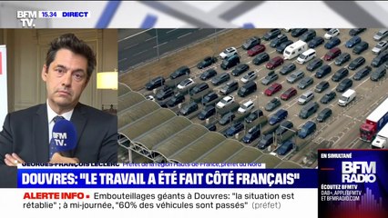 Embouteillages au port de Douvres: "Le port [britannique] de Douvres a trouvé plus facile de mettre en cause les policiers français", regrette le préfet du Nord