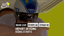 Départ du Champion d'Europe Küng / The European Champion Küng starts - Étape 20 / Stage 20 - #TDF2022