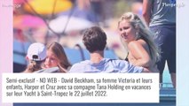 David et Victoria Beckham à Saint-Tropez en famille : leur fille Harper a bien grandi, une vraie ado !