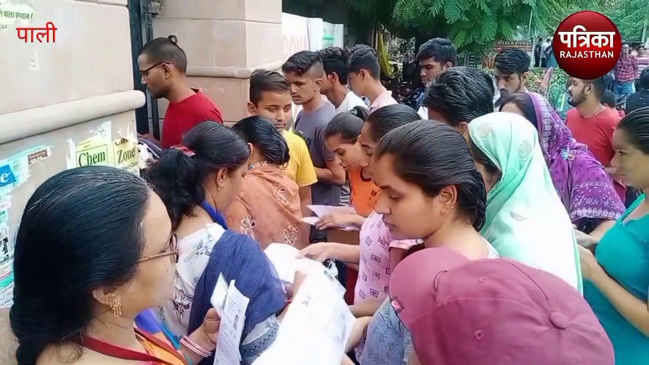 VIDEO : REET 2022 : यहां पुलिस पहरे में पहला दि...