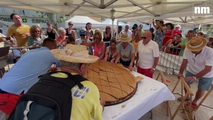 Antibes bat le record du monde du plus grand pan pagnat du monde et détrône Nice
