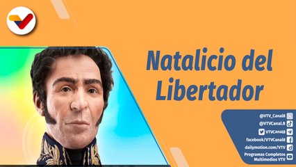 La Librería Mediática | 239 años del natalicio de nuestro Padre de la Patria, Simón Bolívar