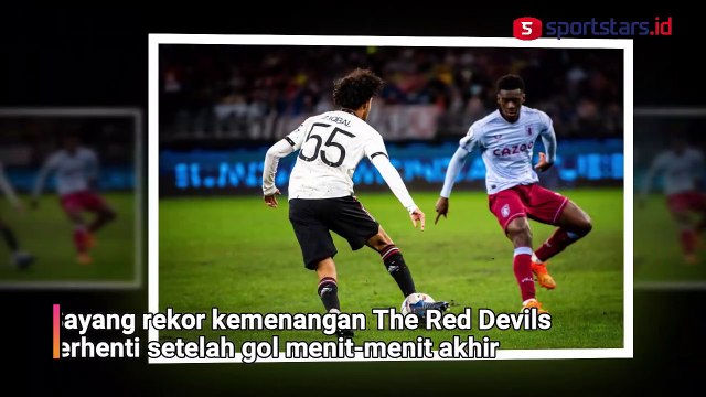 Jadon Sancho Gemilang, Manchester United Ditahan Imbang Aston Villa