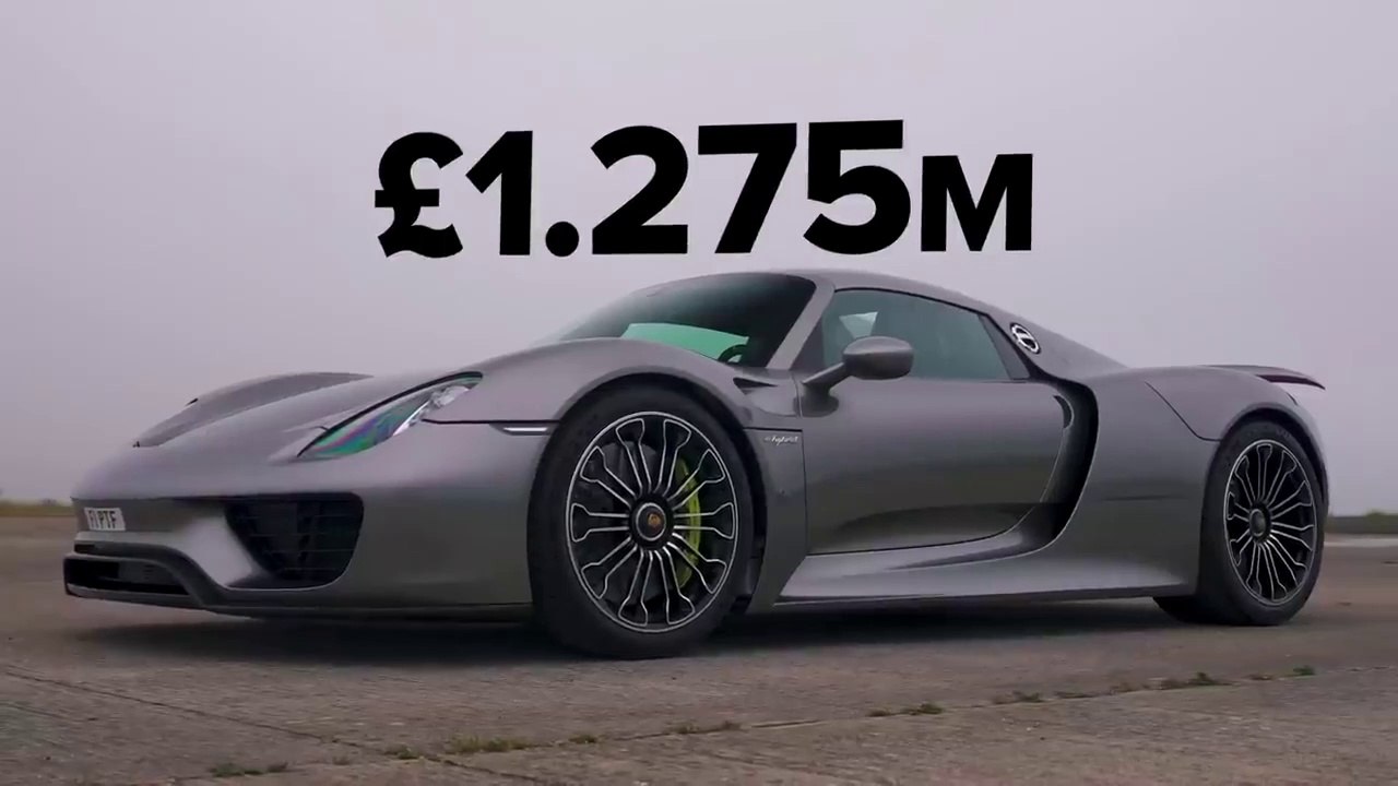 Porsche 918 Spyder v Red Bull MotoGP Bike_ DRAG RACE