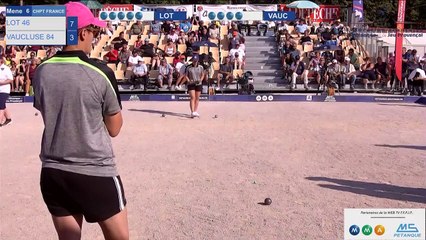 CHPT DE FRANCE DOUB F - Lavelanet 2022 - 16è CD46 VS CD84