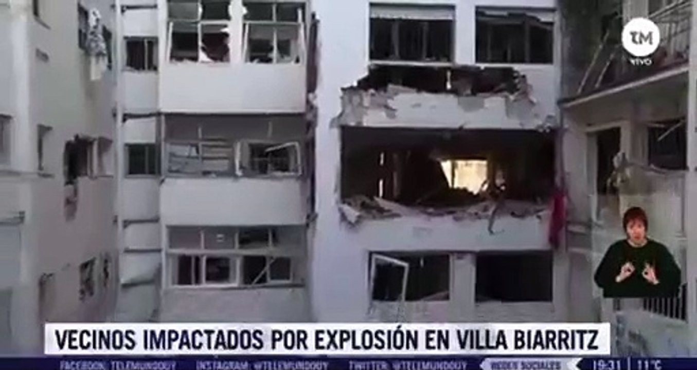 Y aquí como testigo de la explosión