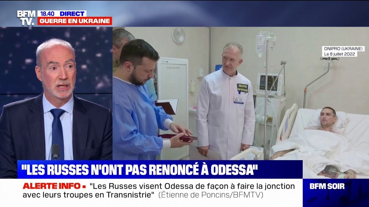 Étienne de Poncins: "Volodymyr Zelensky est déterminé, il est devenu une figure mondiale par sa résistance et son courage"